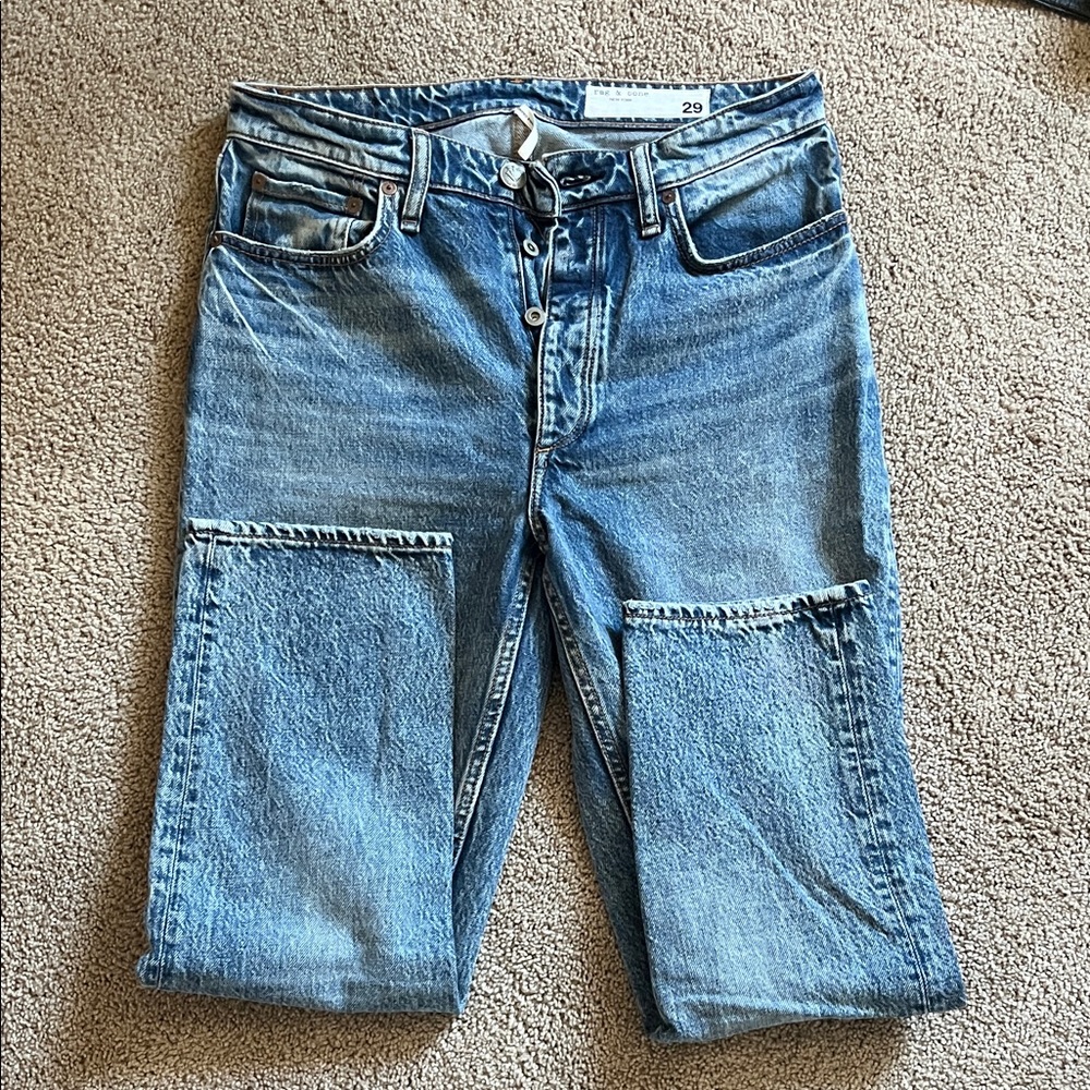 Rag & Bone Nina High Rise Ankle Cigarette Jeans